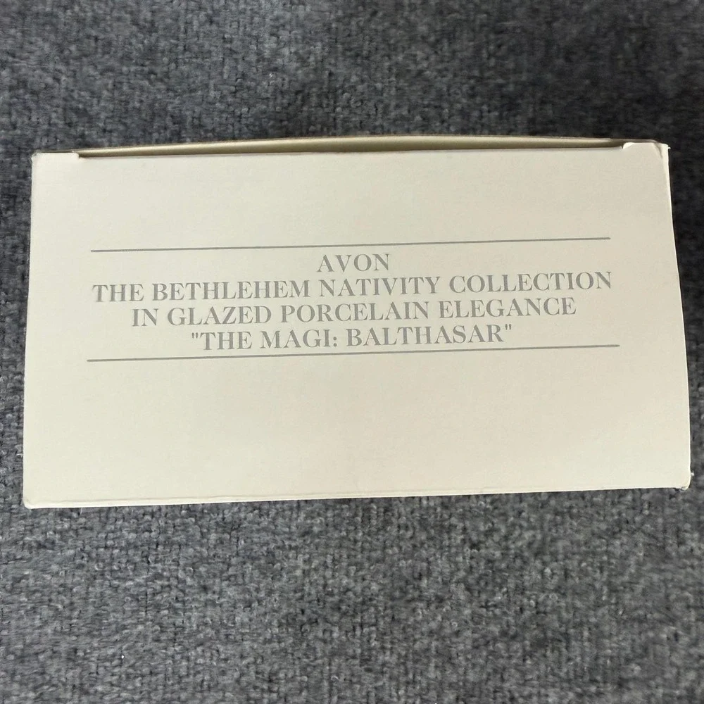 Vintage Avon Magi Balthasar‎ Figurine Bethlehem Nativity Christmas Decor